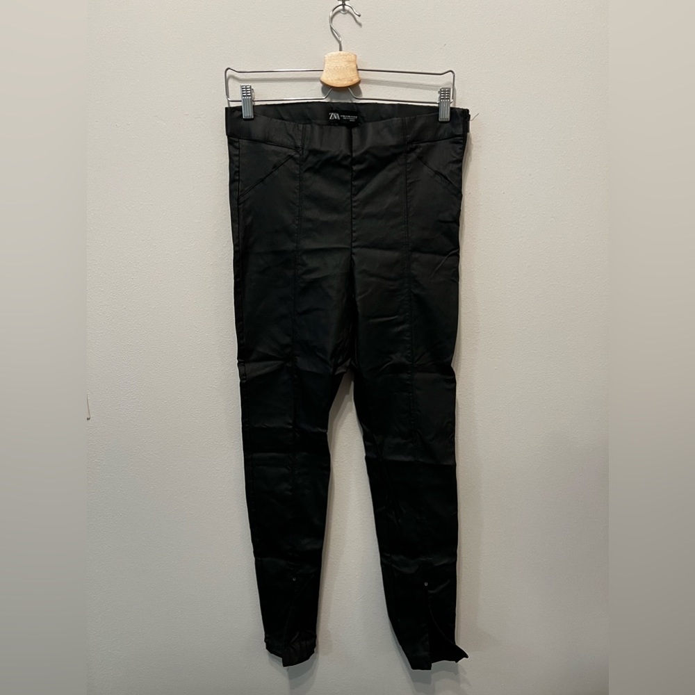 Zara black leggings in size XL